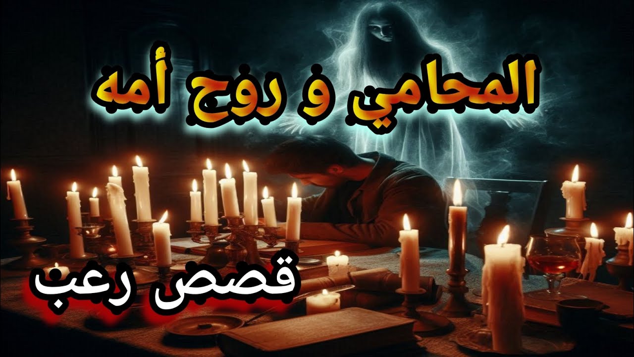 قصص رعب حقيقية المحامي و روح أمه شخص غارق في دوامة العمل يتصل به صديقه ويخبره بتجربة كتاب الأرواح..