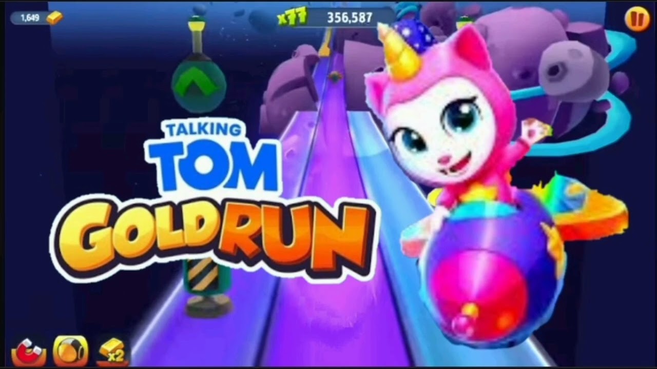 Talking Tom Gold Run - Outer Space (High Quality)