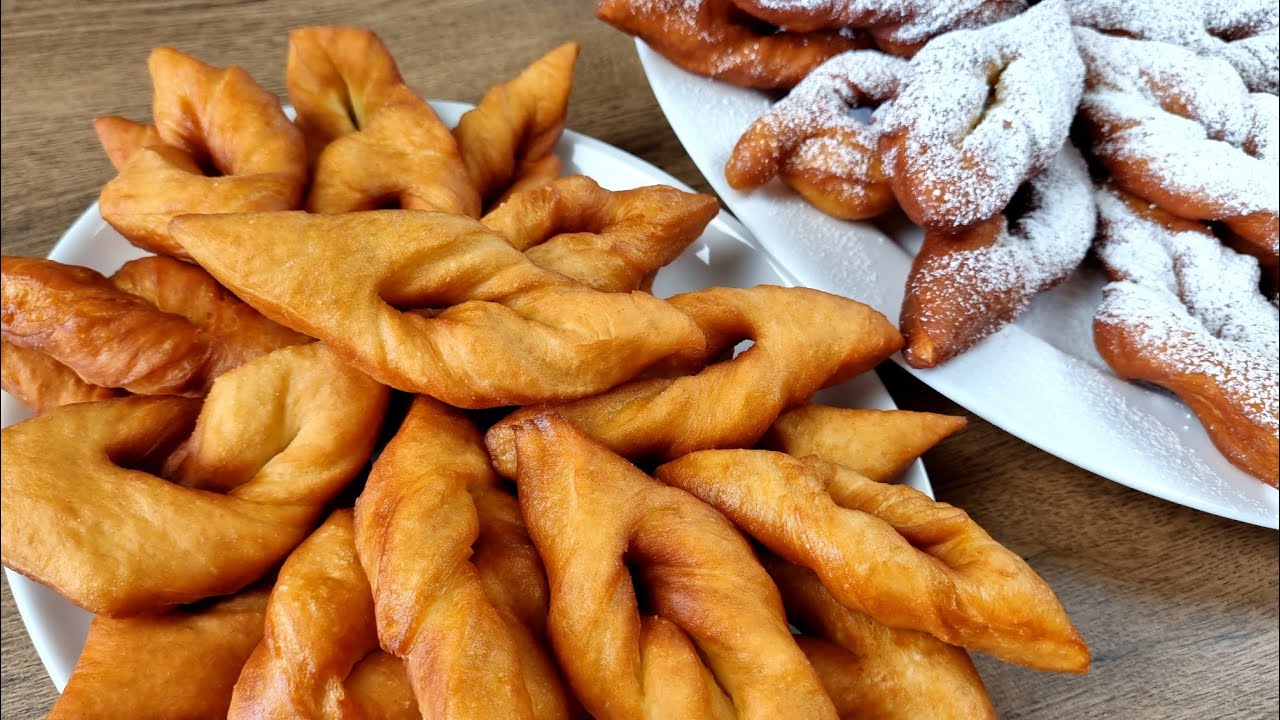 🍩 Minciunele pufoase – 😋reteta dulce a copilariei rapid de facut!@alinainbucatarie