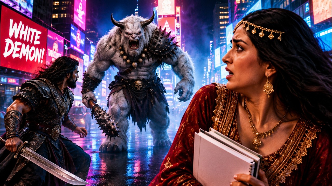 Epic Love in New York: Rostam Saves Tahmineh from a Street Harasser