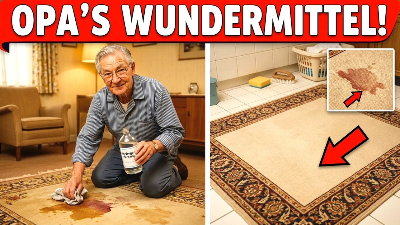 Opa's 23 Geniale Wasserstoffperoxid-Hacks, Die Dich UMHAUEN Werden