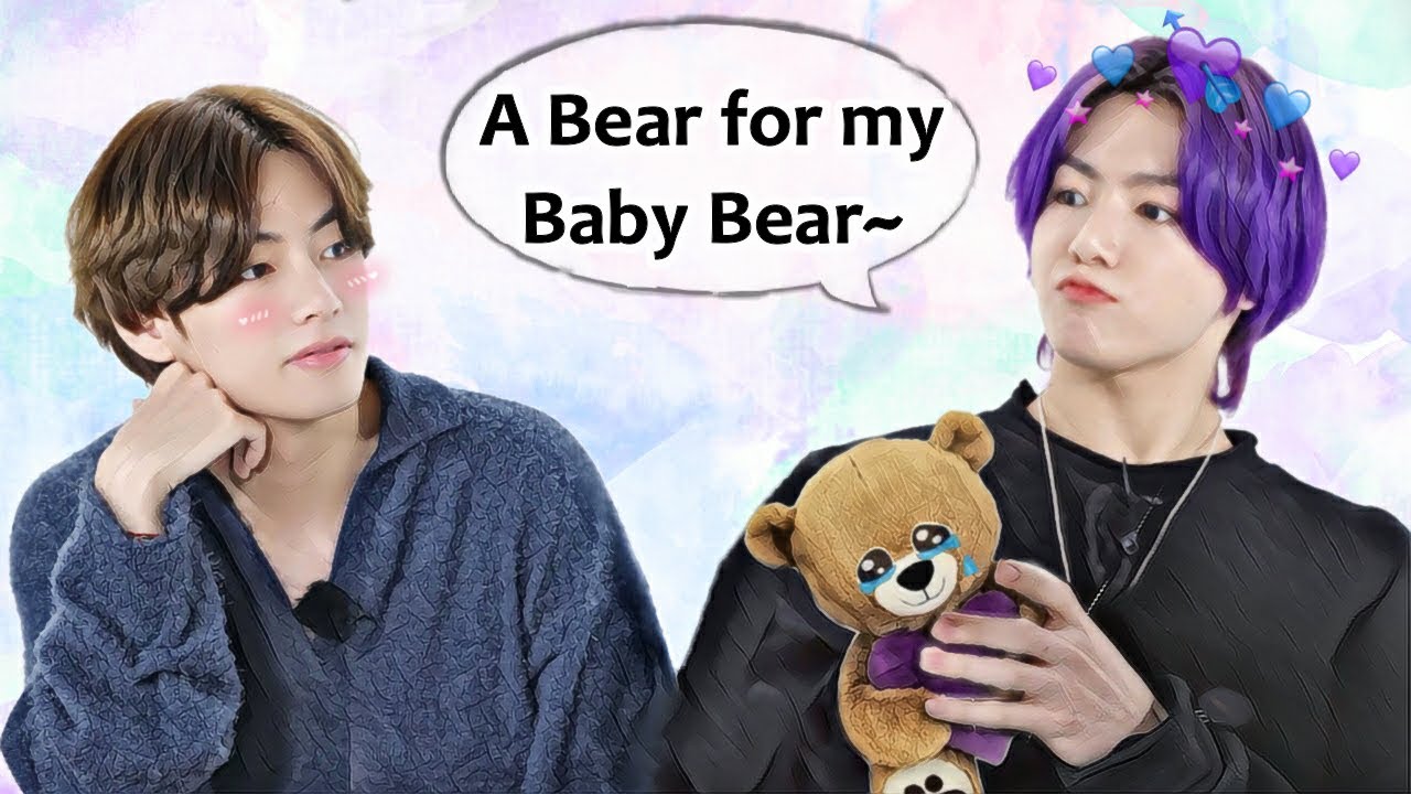 Когда Чонгук обращается с Тэхеном как со своим ребенком [Taekook Moments]