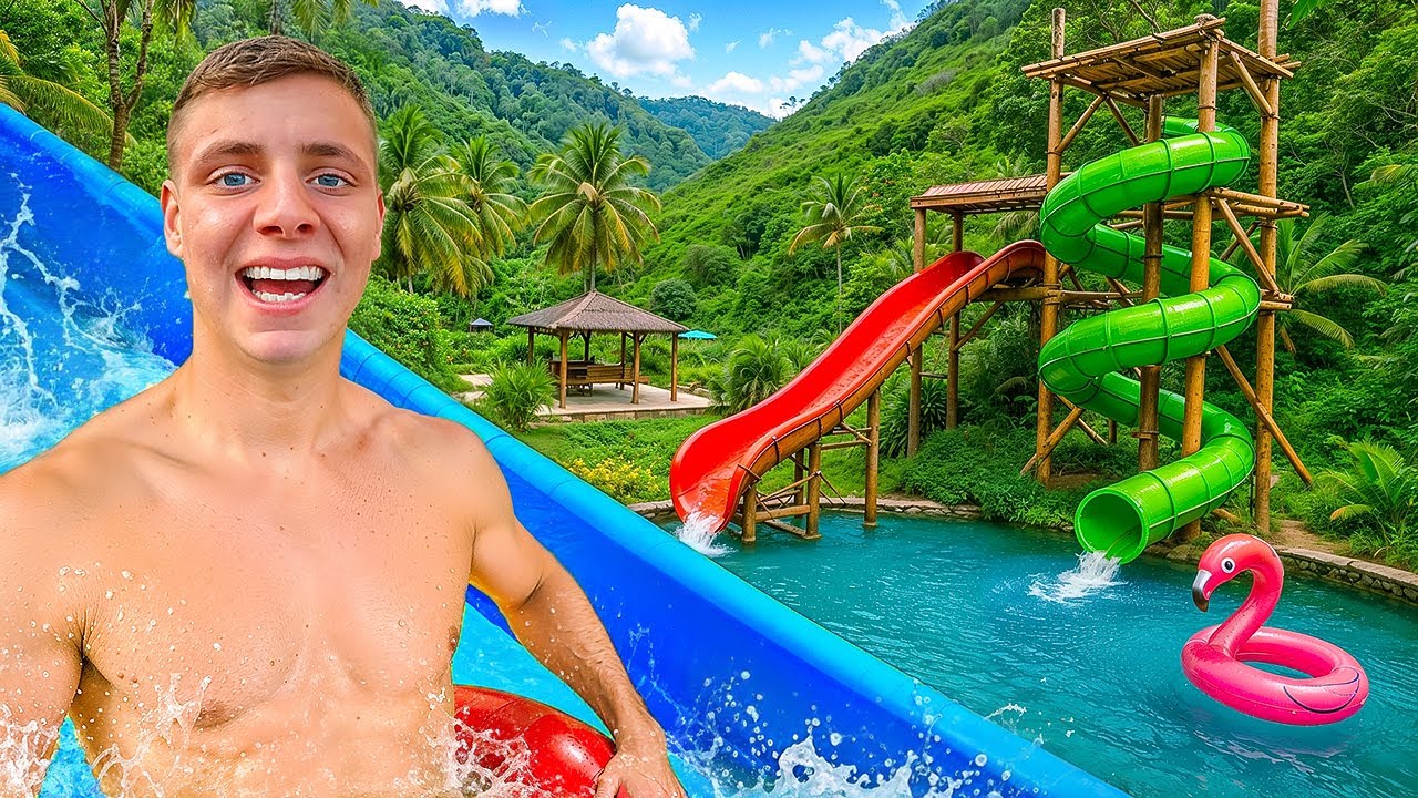 Crazy Homemade Waterpark In Bali!