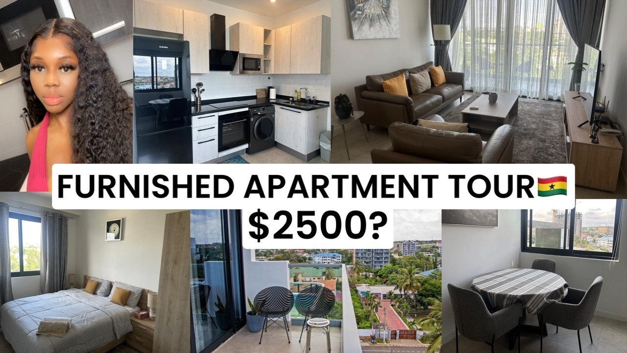 INSIDE A MODERN APARTMENT IN GHANA, TOP NEIGHBOURHOOD: AIRPORT RESIDENTIAL AREA