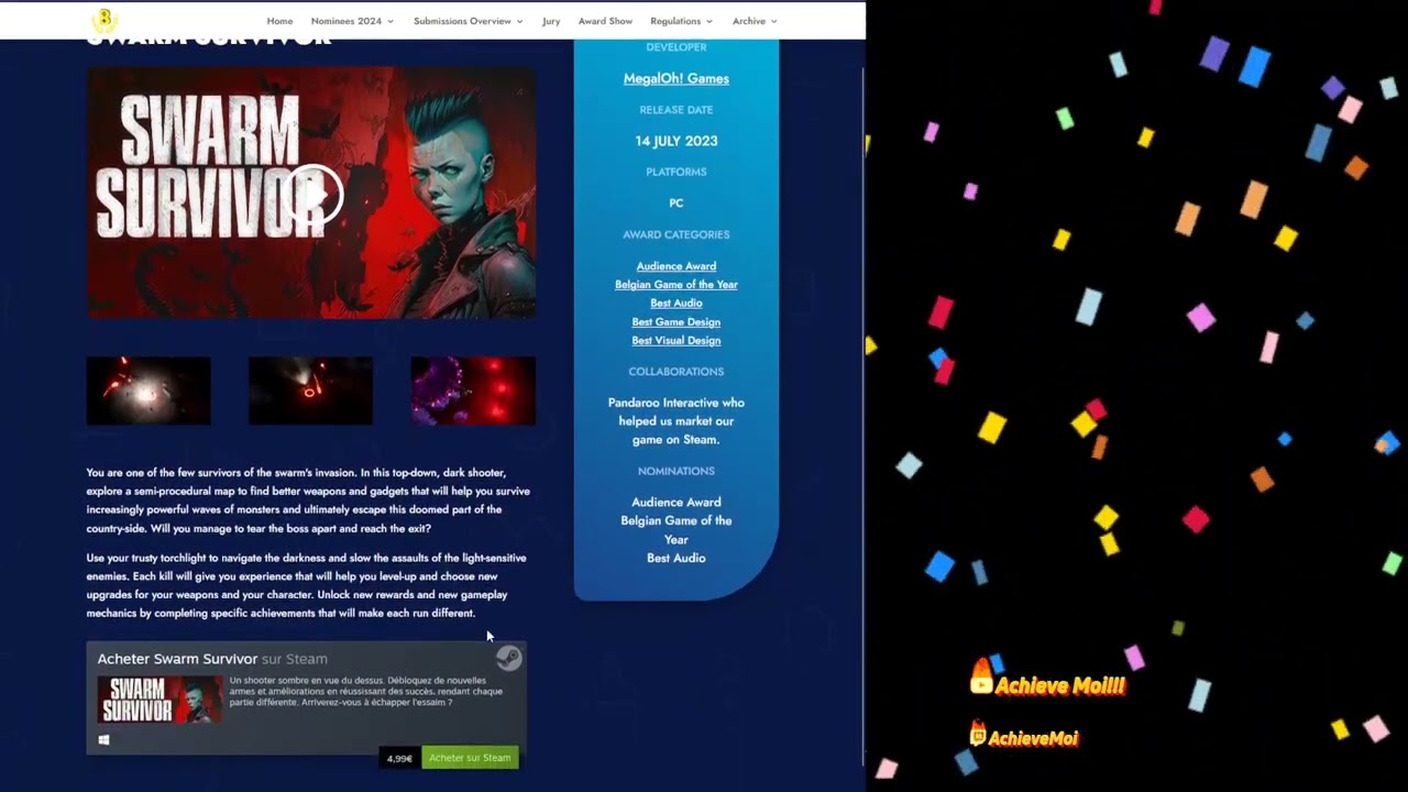 🇧🇪 Belgian Game Awards 2024 Best Audio 🇧🇪