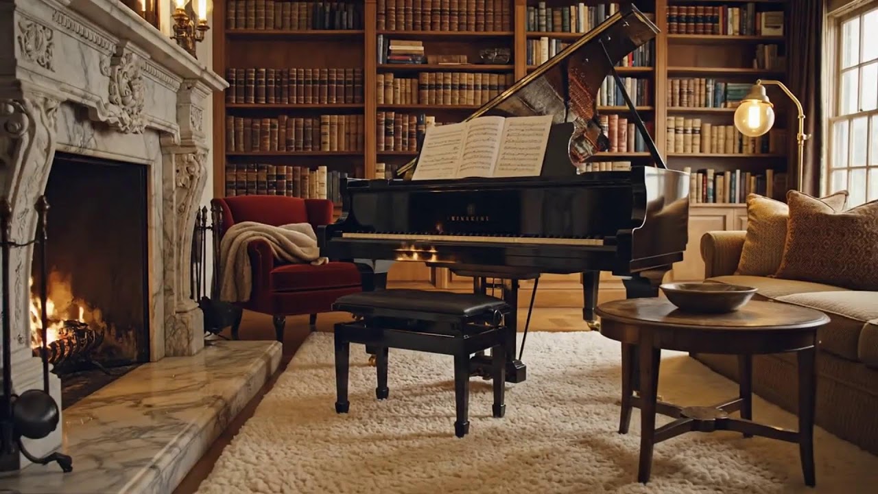 Soft Jazz Piano for Gentle Breeze – Ideal for Open Window Day