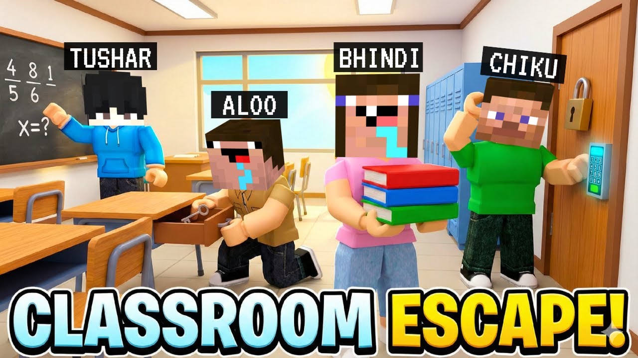  We Tried ESCAPING the Classroom… It Was IMPOSSIBLE! 😱  ROBLOX