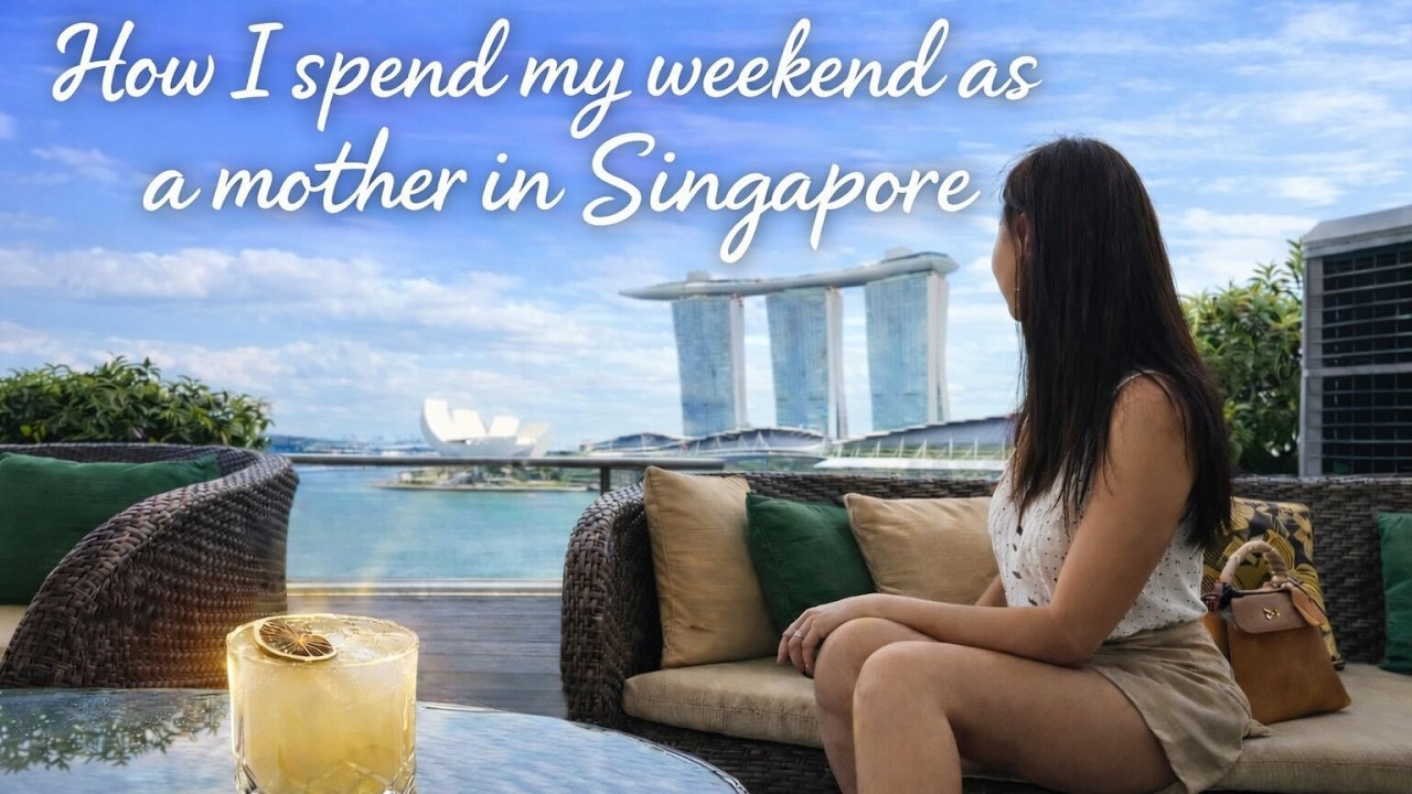 How I Spend My Weekend as a Mom in Singapore 🇸🇬 | Ice Bath | Relaxed Family Life in Marina Bay