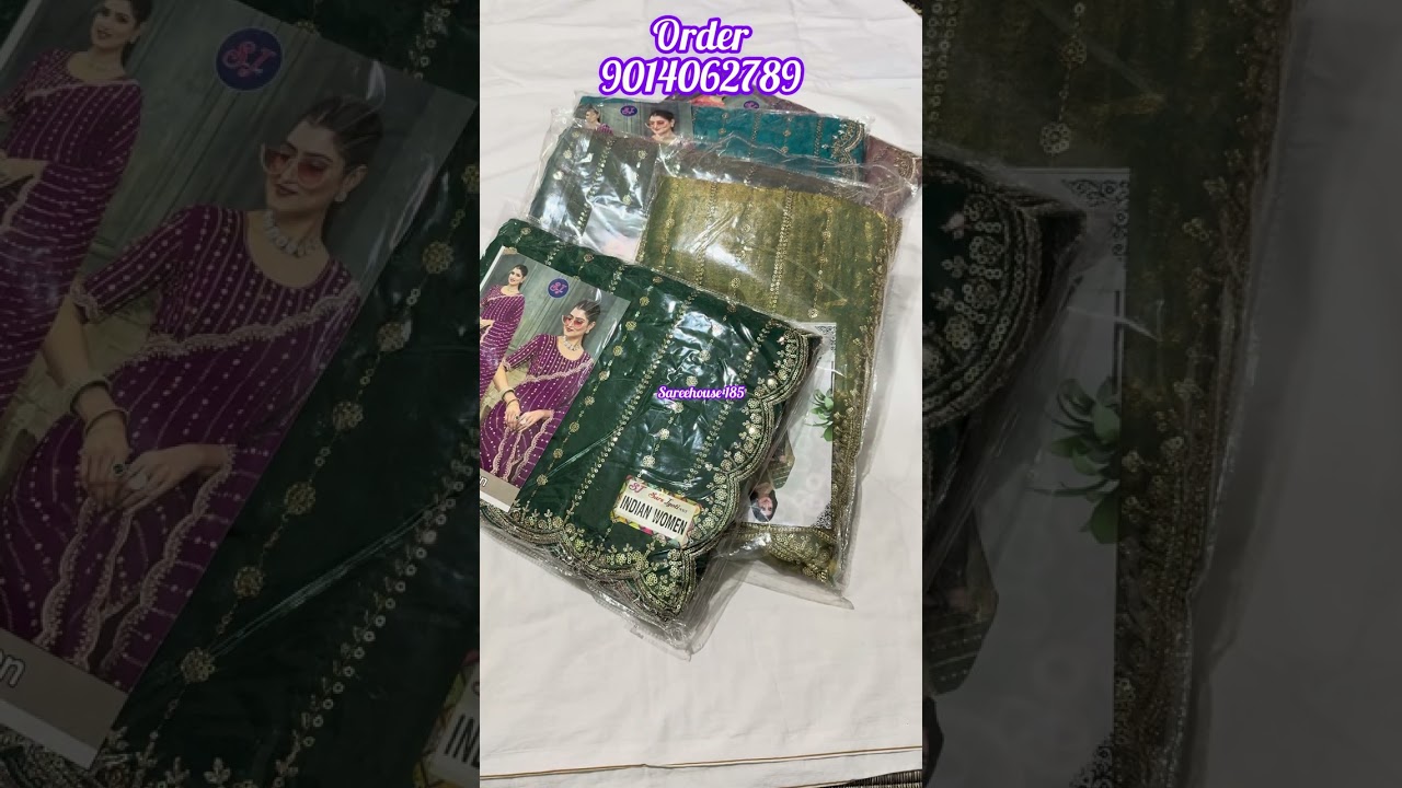 Beautiful restocked fancy sarees order @9014062789, #trending #viralvideo #viral #ytshorts #youtube 