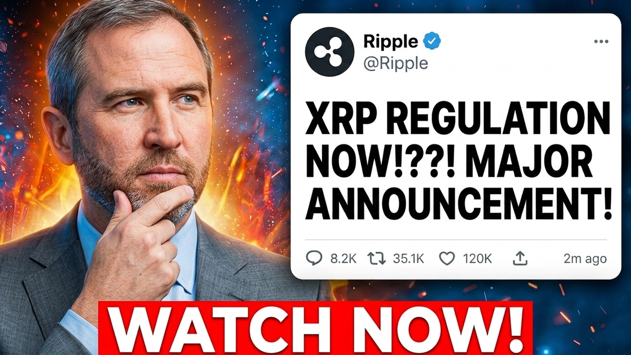 XRP: ВРЕМЕНИ БОЛЬШЕ НЕТ!!!! СМОТРЕТЬ *ПРЯМО СЕЙЧАС*! (ГЛОБАЛЬНОЕ РЕГУЛИРОВАНИЕ XRP)