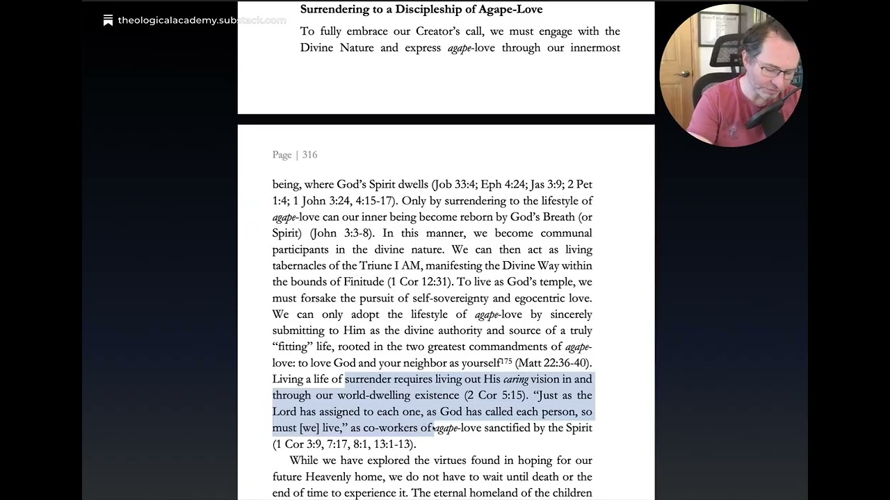Chapter 9 - Part 2: Becoming Disciples of Agape Love in Our Daily Lives