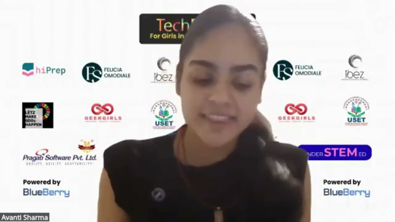 Succeeding in Tech: My Story (By Avanti Sharma at TechForHer 2025)