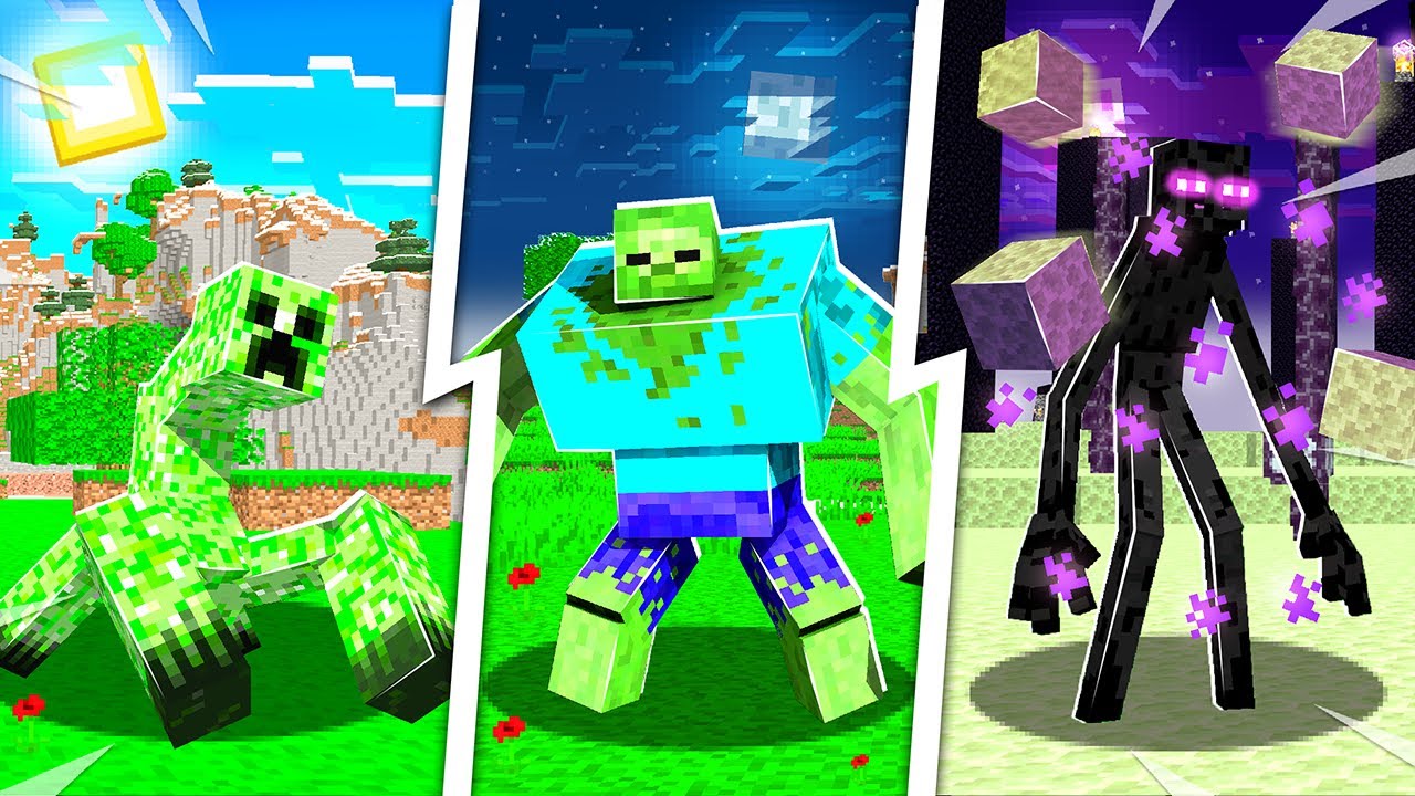 New Mutant Creatures MOD in Minecraft!