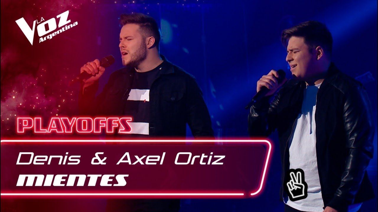 #TeamMontaner: Denis & Axel Ortiz - &ldquo;Mientes&rdquo; - Playoffs - La Voz Argentina 2021