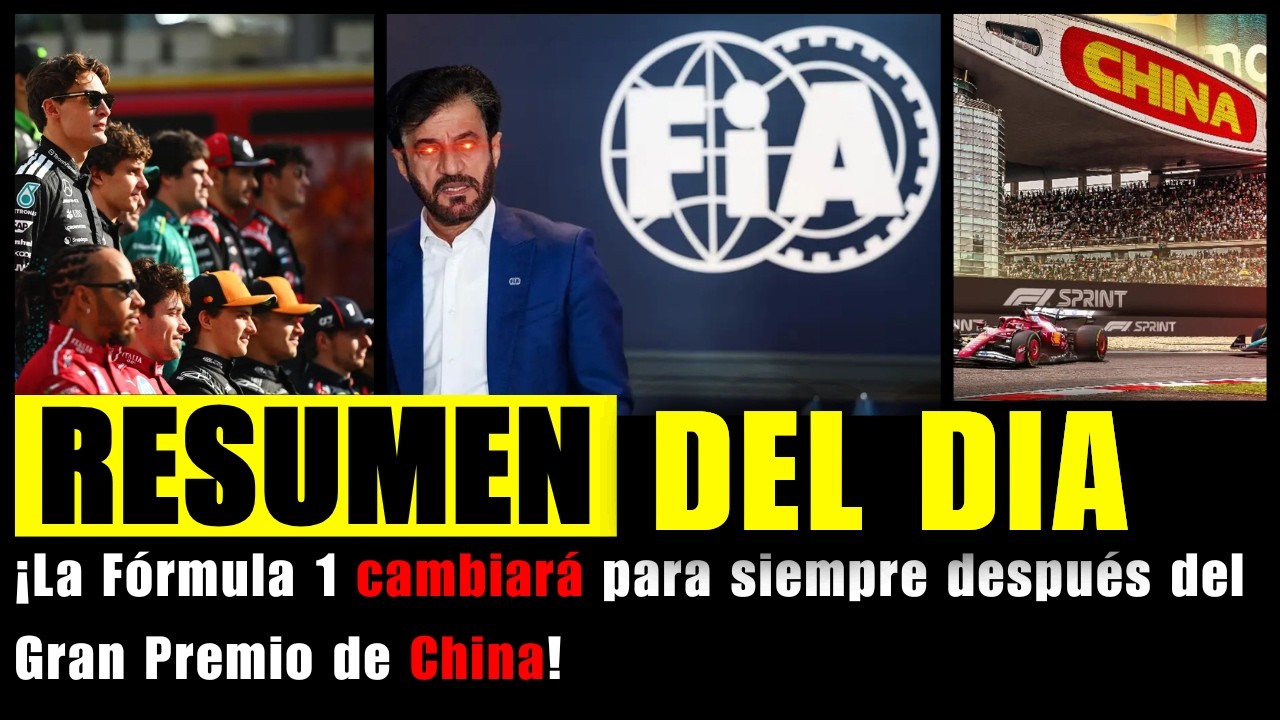 🔴 ¡LA FIA VA A CAMBIARLO TODO en el GP de China! | Mercedes bloquea a Horner comprando Alpine