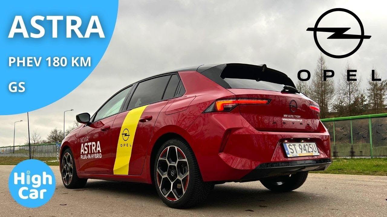 OPEL ASTRA L PHEV 180 KM GS 2023 | TEST PL 4K