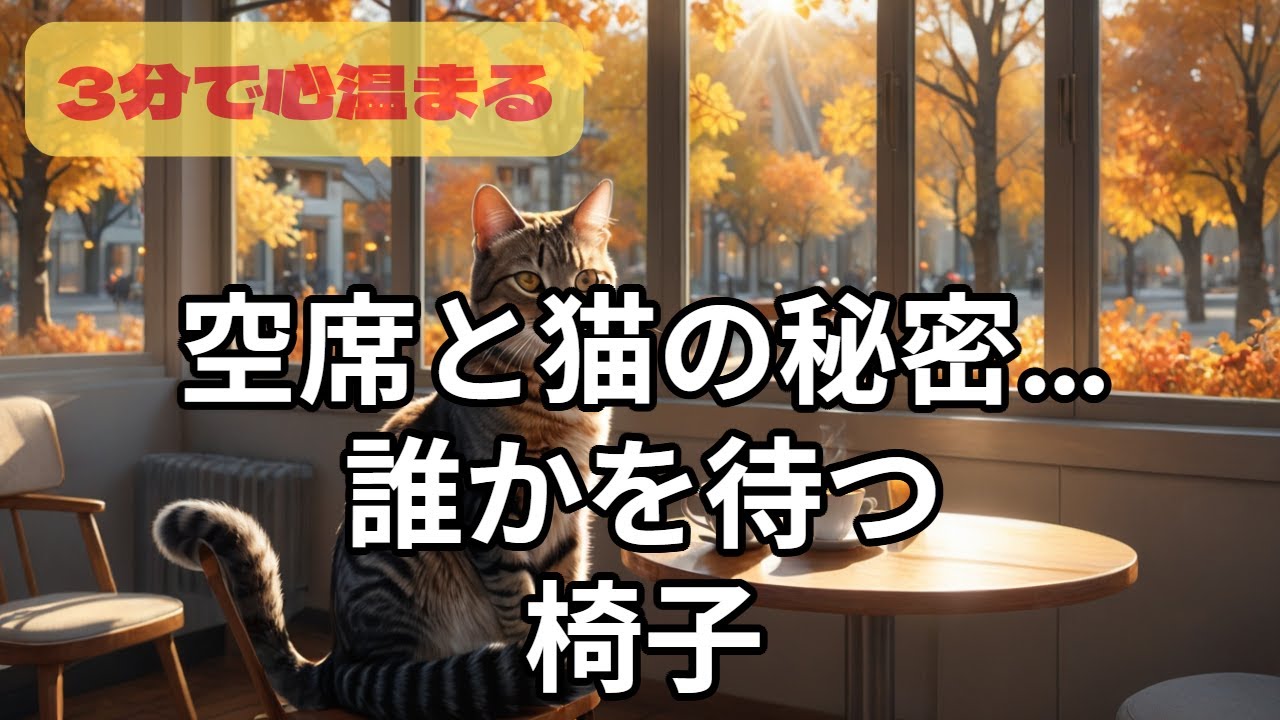 心温まる物語 ～いつも一匹分あいている猫の席～