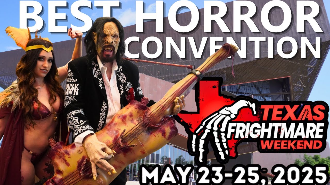 Texas Frightmare Weekend 2025 Day 1! Southwest’s Premiere Horror Convention! Best #HORROR Cosplay!