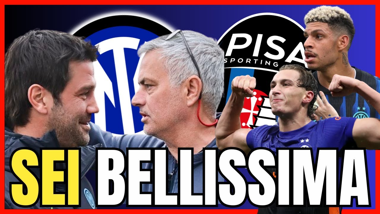 LUIS HENRIQUE può partire? PAZZA Inter-Pisa 6-2, Chivu VS Mou - INTER NEWS