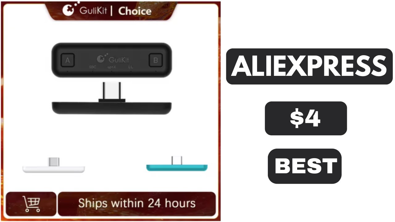 NS07 Pro Type-C Air Bluetooth Wireless Audio Adapter