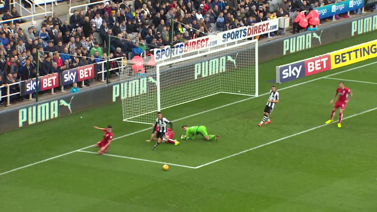 Highlights: Newcastle United 2-2 Bristol City