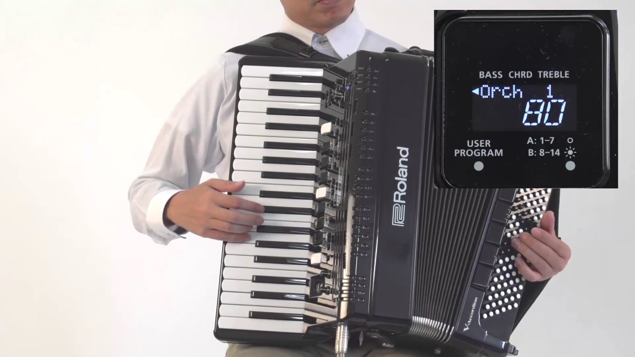 Roland FR-4x/FR-4xb V-Accordion &ldquo;Playing Non-Accordion Sounds (For Right-Hand)&rdquo;