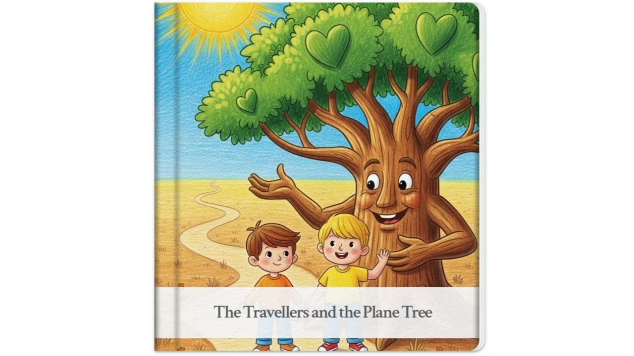 Aesop Fable: The Travellers and the Plane Tree