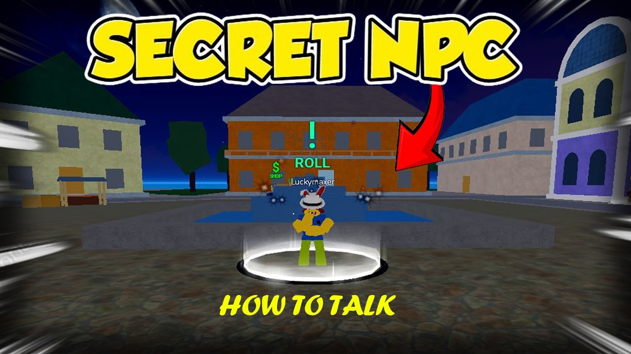 HOW TO TALK TO **LUCKY MAXER** NPC IN BLOX FRUITS ...