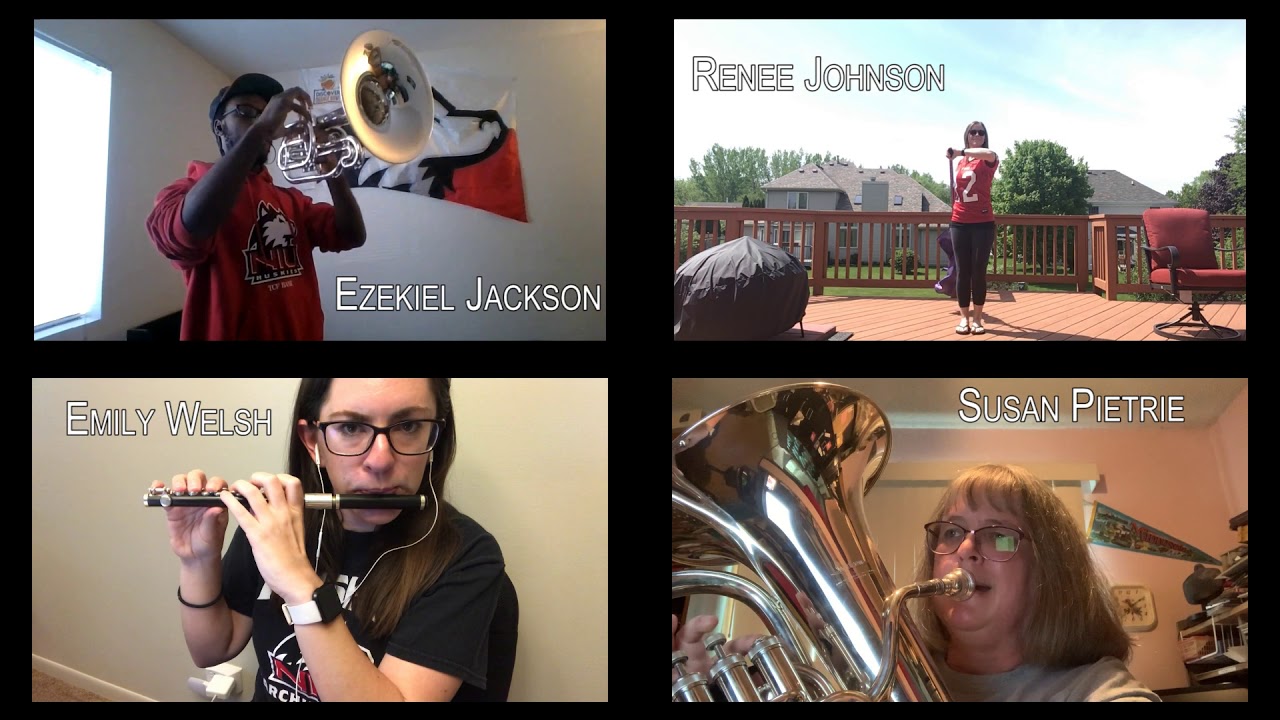 NIU Huskie Marching Band Alumni Fight Song