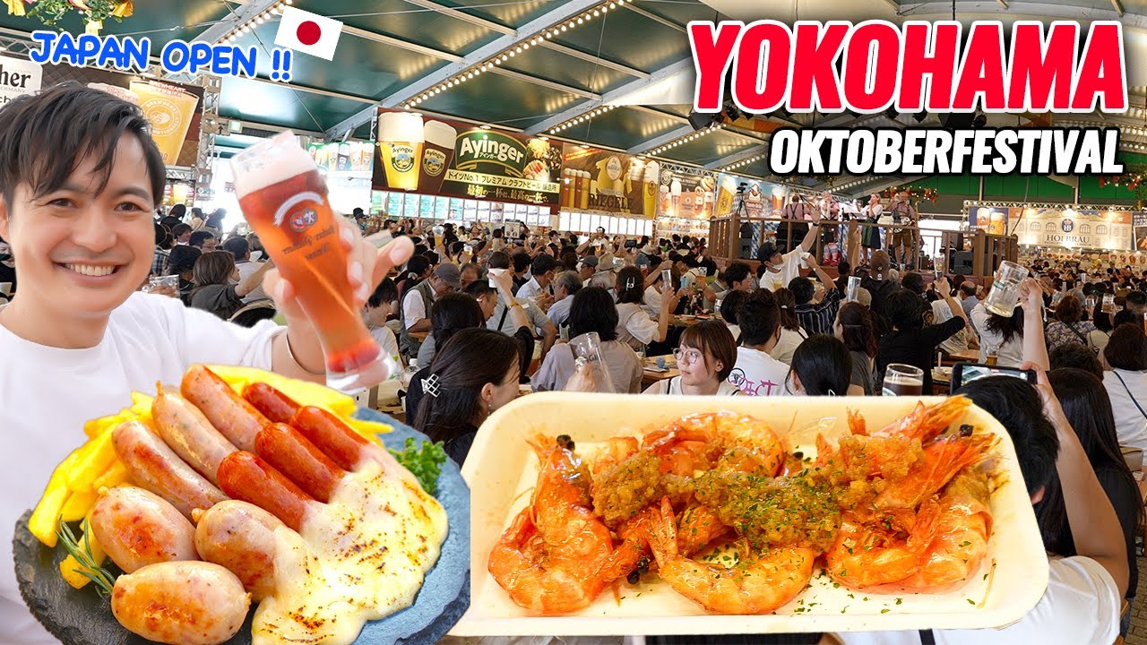 I Drink Until I Drunk in Yokohama Oktoberfestival and Beautiful Beach Park Ep.368