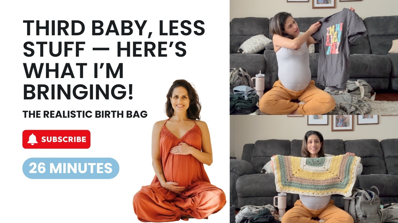 What's In My Birth Bag? | Baby # 3!