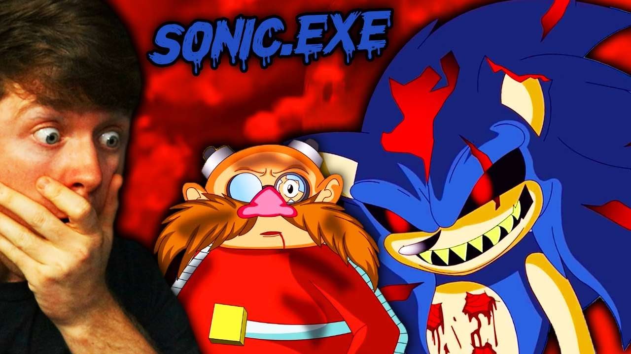 SONIC.EXE is SO SCARY and EVIL!!