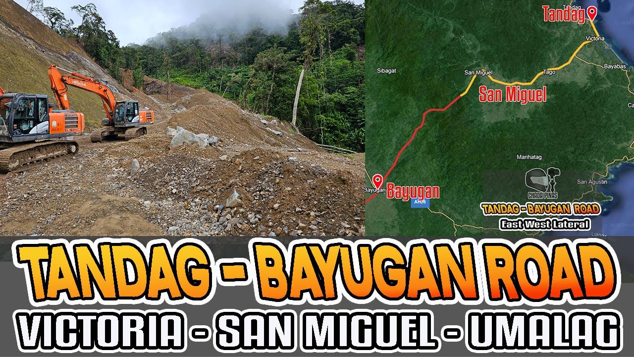 TANDAG - BAYUGAN ROAD | San Miguel Section | East West Lateral Road
