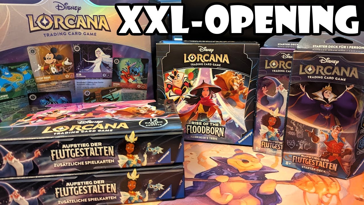 💎 DISNEY LORCANA: Aufstieg der Flutgestalten | Release-Stream von Akt 2 | ZWEI (!) ENCHANTED PULLS