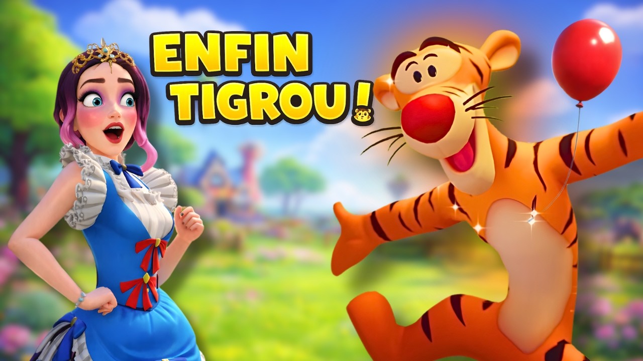Tigrou est complètement incontrôlable ! 🐯 Wishblossom Ranch #7 | Disney Dreamlight Valley