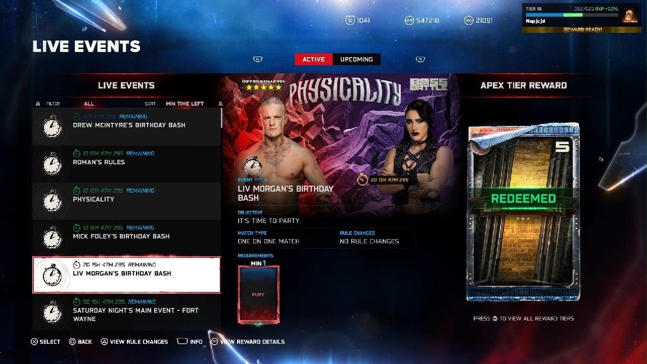 WWE 2K26: Праздничное событие Liv Morgan's Birthday Bash в режиме MyFACTION &mdash; все награды