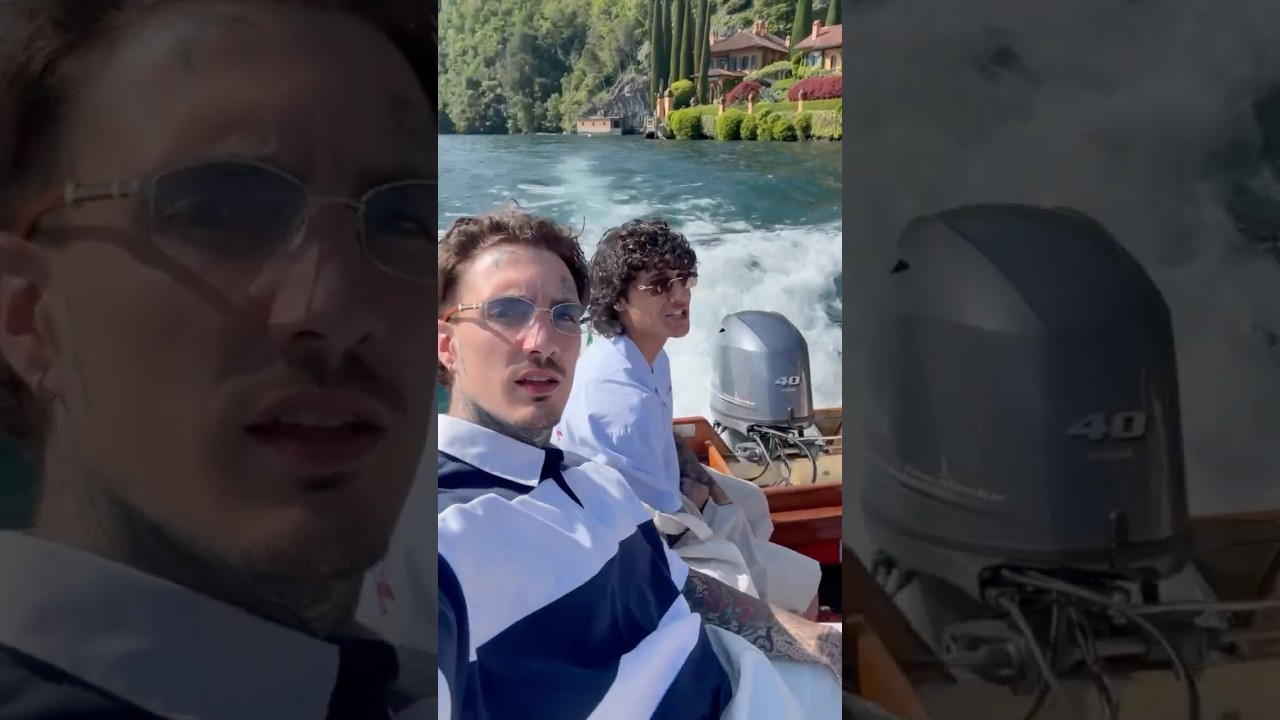 Boat ride on Lake Como, Italy