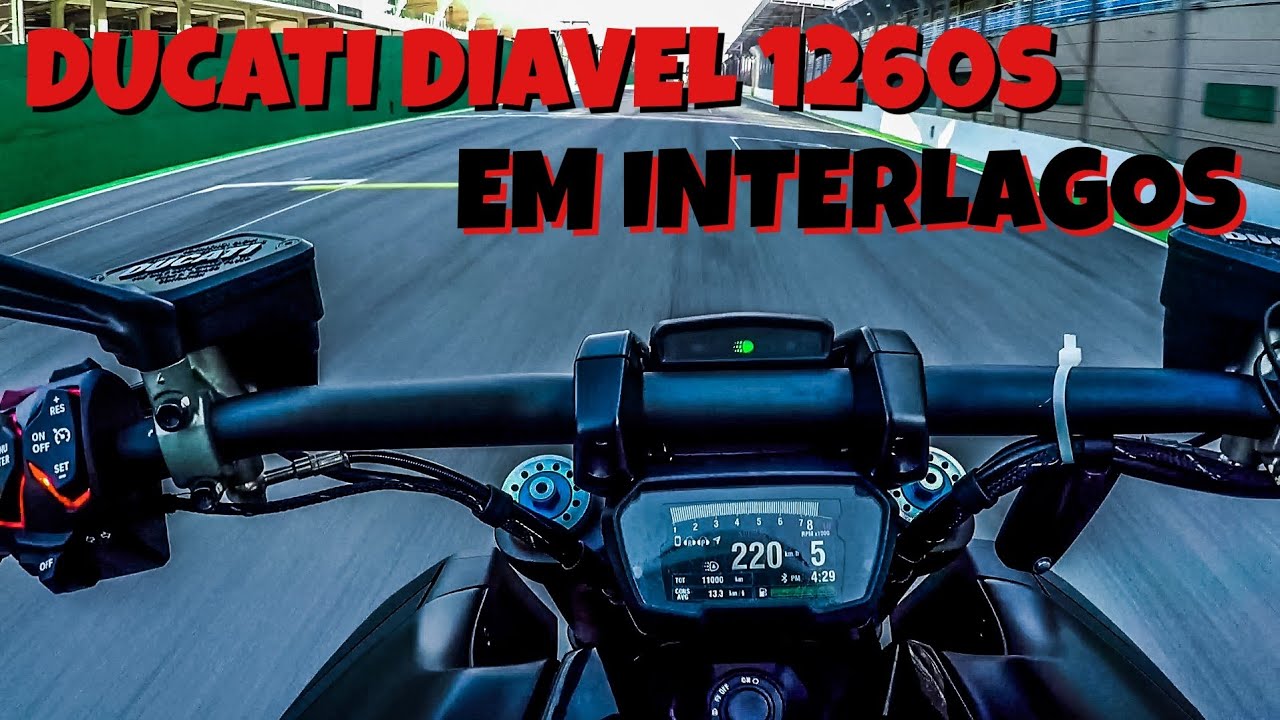 Avaliação Teste Ride - Ducati Diavel 1260 no Autódromo de Interlagos #ducati #diavel #interlagos