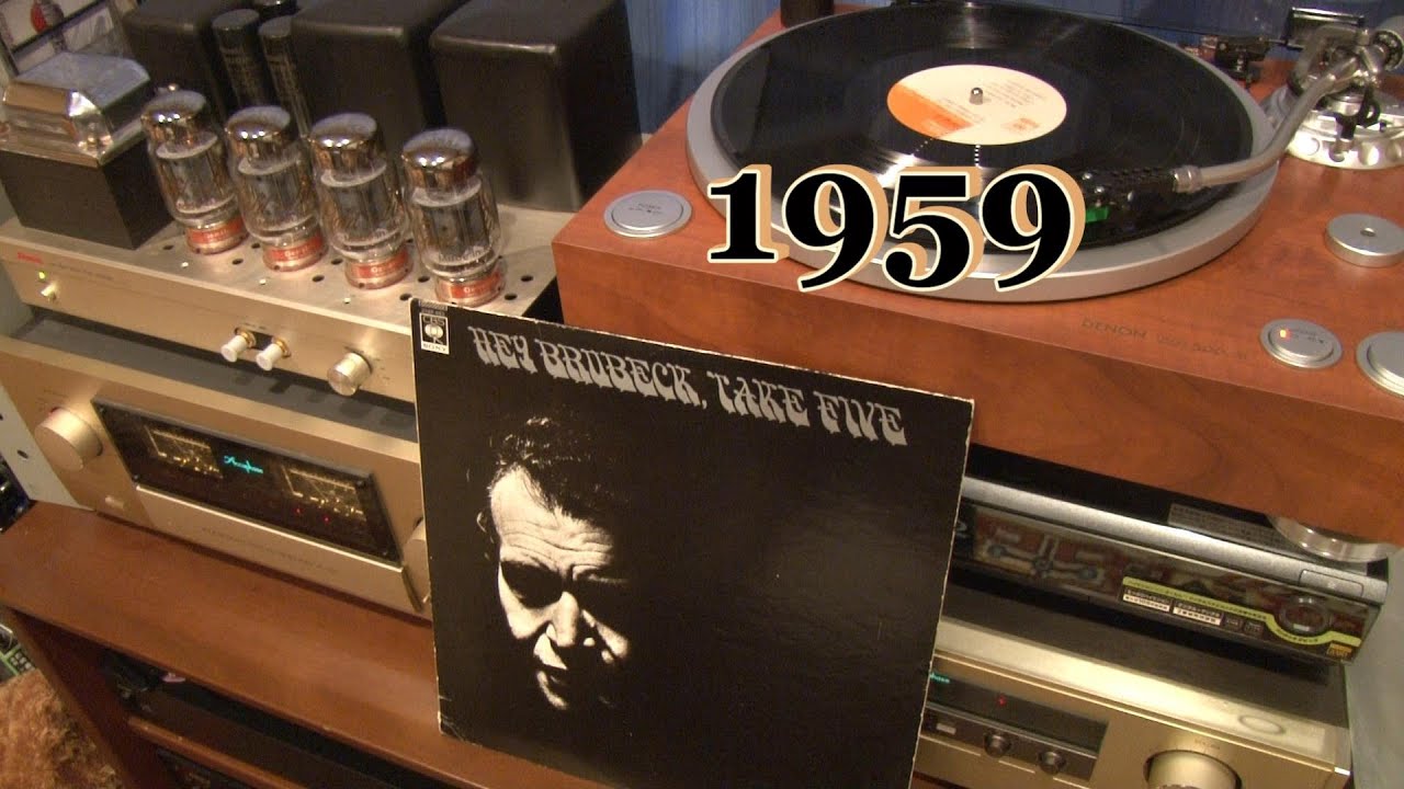 【超高音質　Jazz TAKE FIVE 】ヘイ！ブルーベック　テイク・ファイブ！　昭和のレコードをKT-88真空管アンプで空気録音