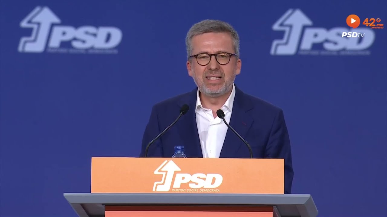 Carlos Moedas no 42º Congresso Nacional do PSD