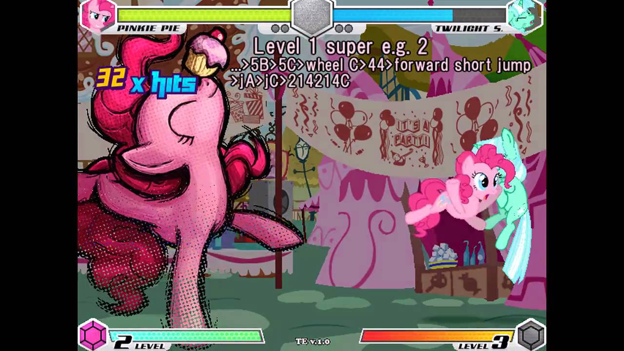 Fighting is Magic: Tribute Edition v1.0 - Pinkie Pie Combos