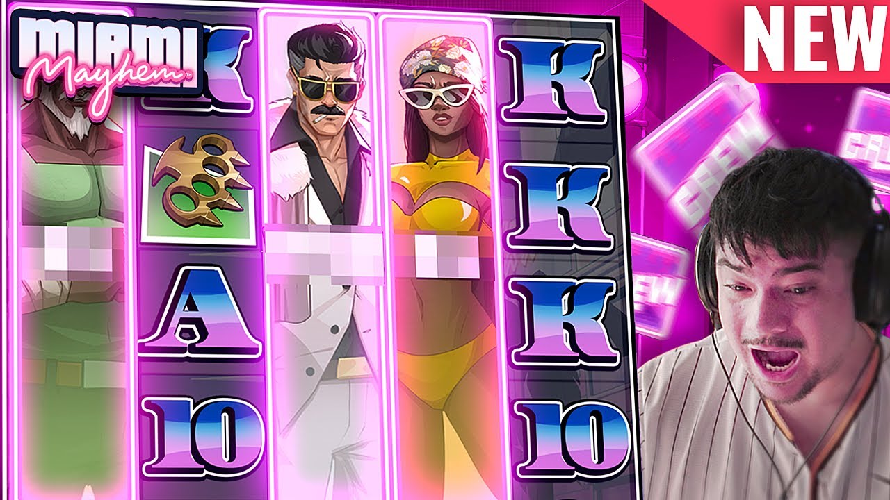 MIAMI MAYHEM NEW SLOT IS ACTUALLY CRAZY... (Bonus Buys)
