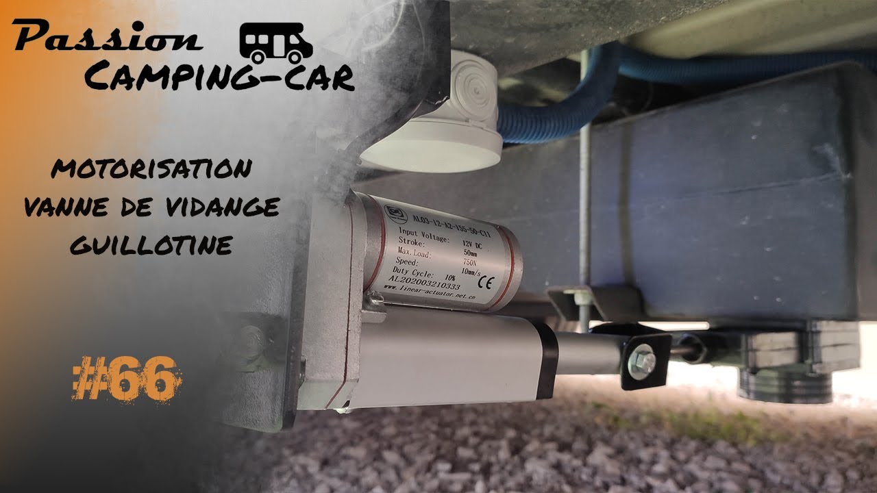 Episode 66 : motorisation d'une vanne guillotine