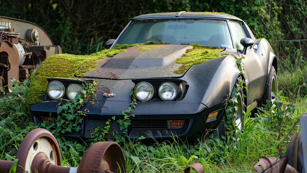 Exploring a Forgotten Car Graveyard – The Rust Tells Stories!