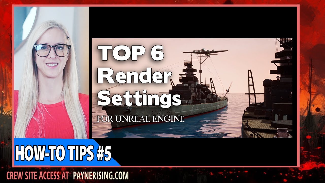FULL TUTORIAL 5 - TOP 6 Render Settings for Unreal Engine