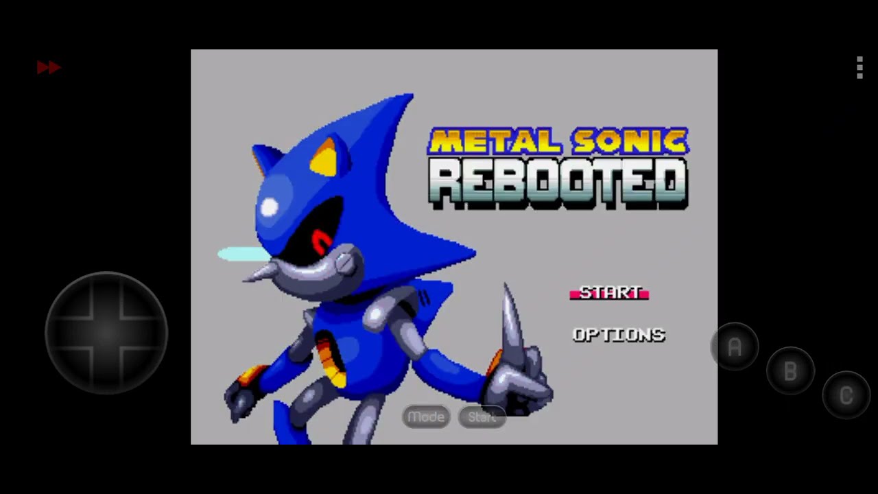 Metal Sonic Rebooted Fan Game