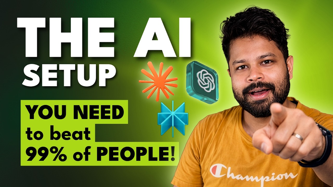 The AI setup you need to beat 99% of the people