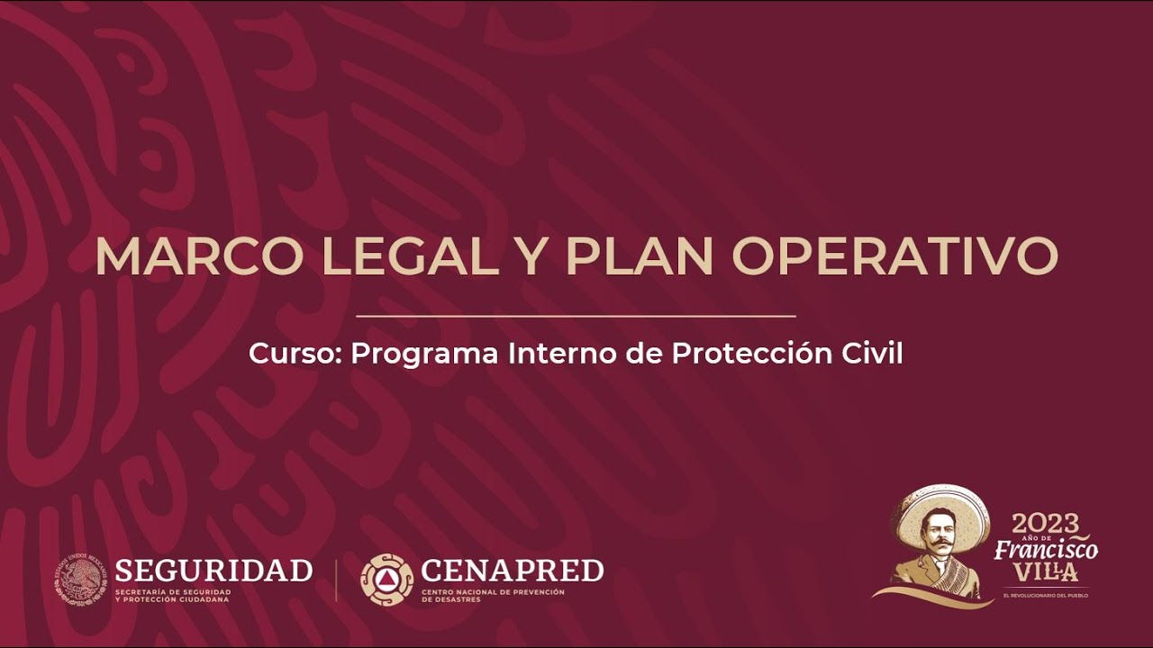 Curso: Programa Interno de Protecci&oacute;n Civil, Tema 1