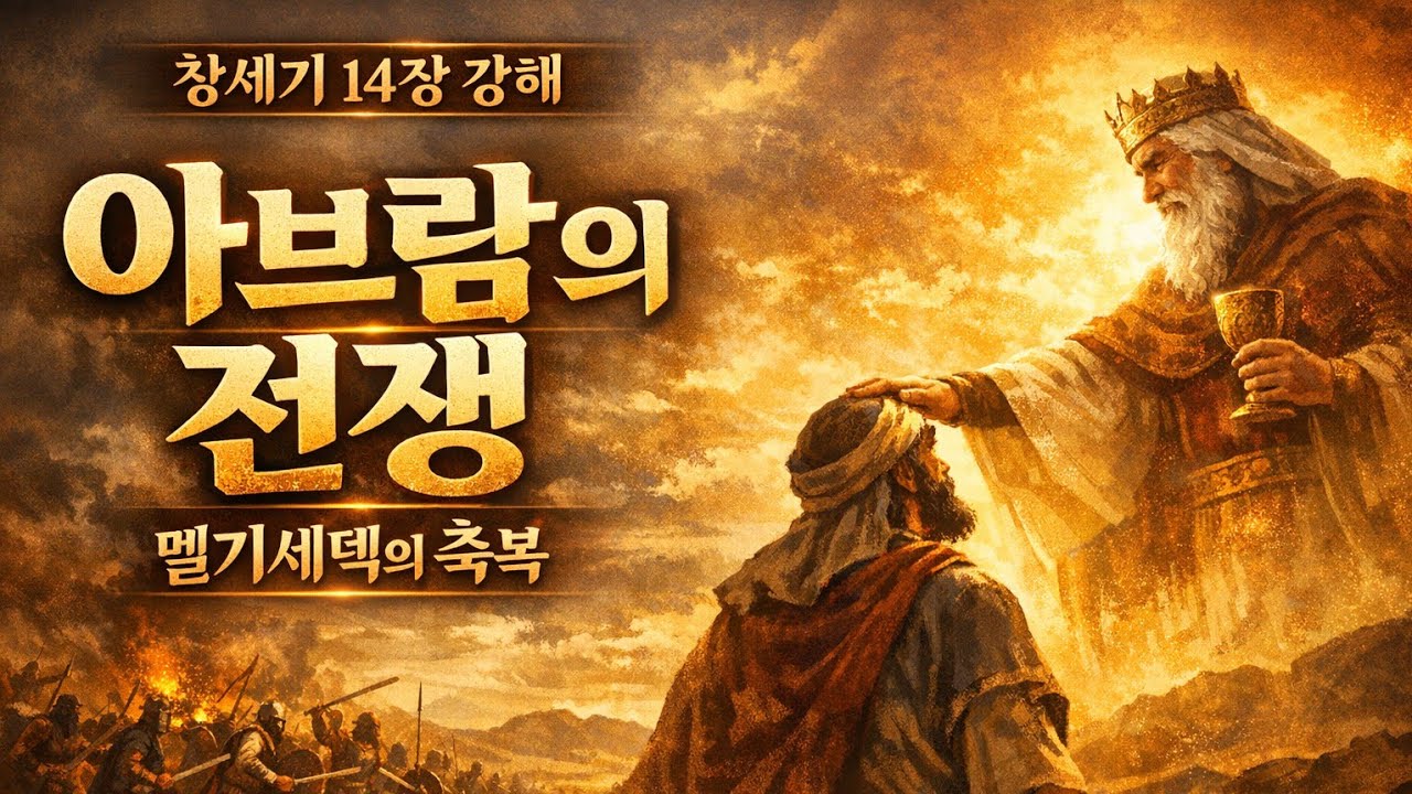 👉 창세기 14장 강해 | 아브람의 전쟁과 멜기세덱의 축복👉 믿음의 사람은 어떻게 승리하는가