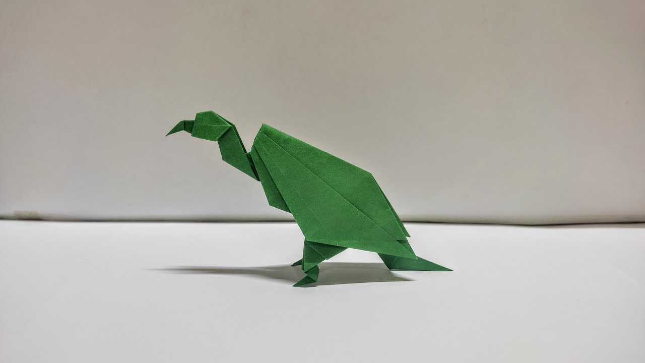 Origami Vulture - How To Make Origami Vulture